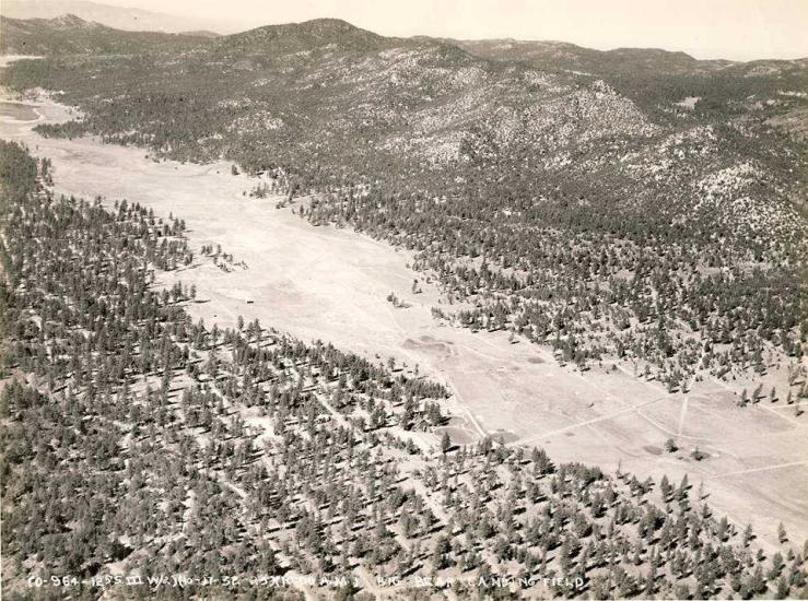Historical photo of Yuhaaviat, the indigenous name of Big Bear Lake.